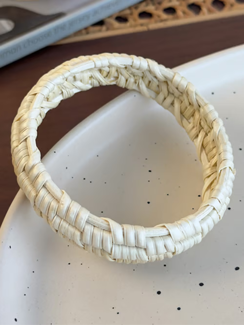 Pulsera di Ratan Trenzado