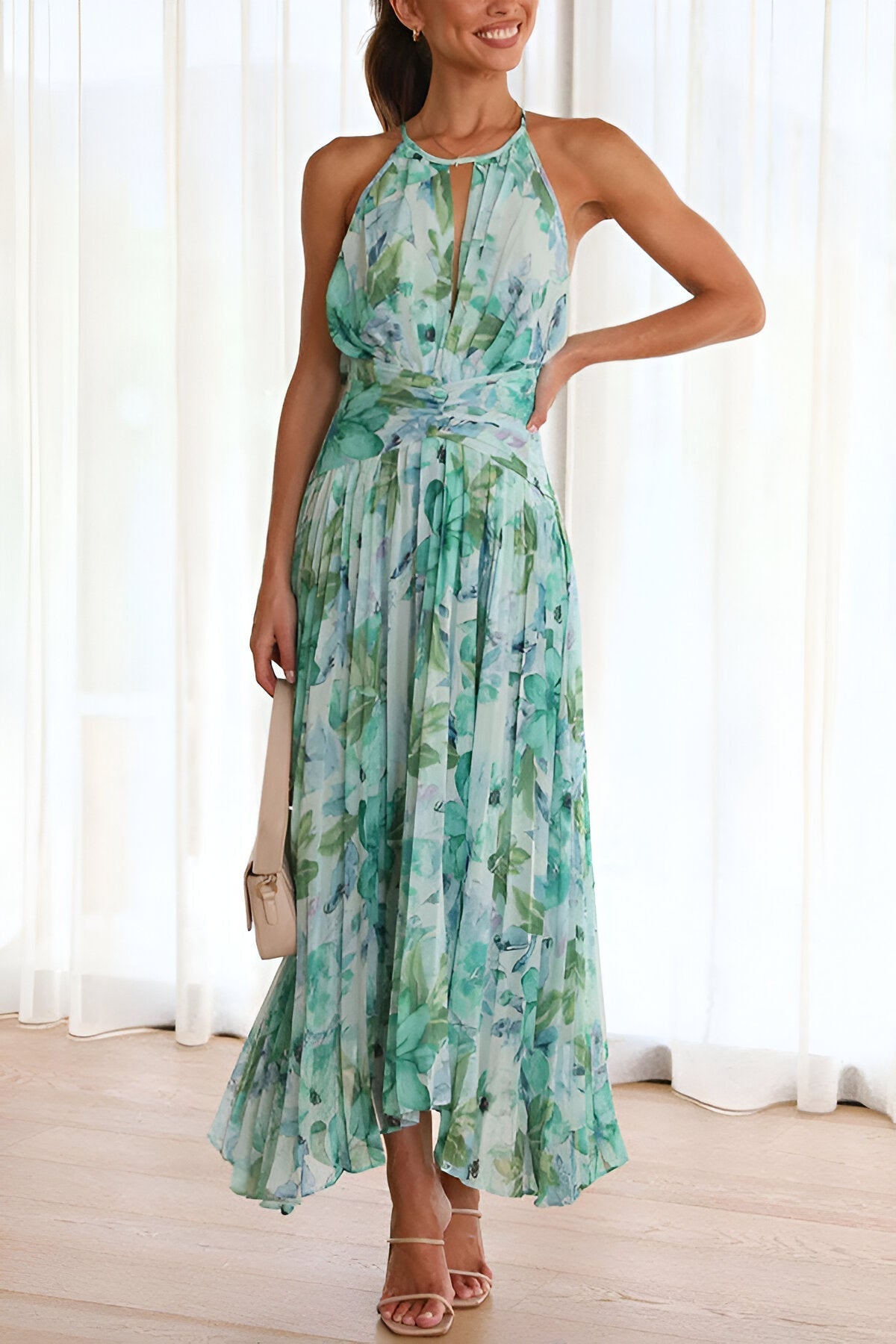 Valeria | Abito Maxi Eleganza Flotante