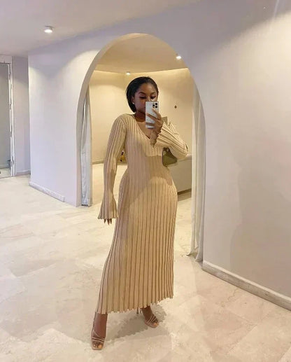 Sara - Nuevo Abito Midi di Maglia