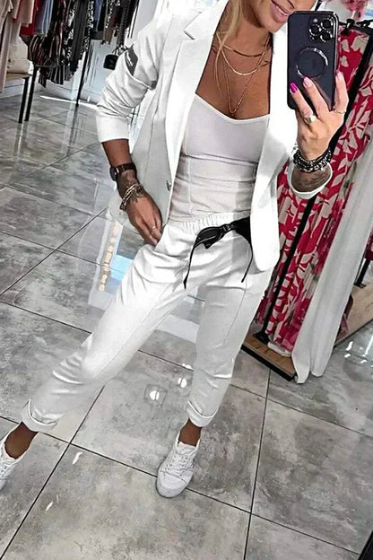 Ariane | Set di Blazer e Pantaloni Eleganti