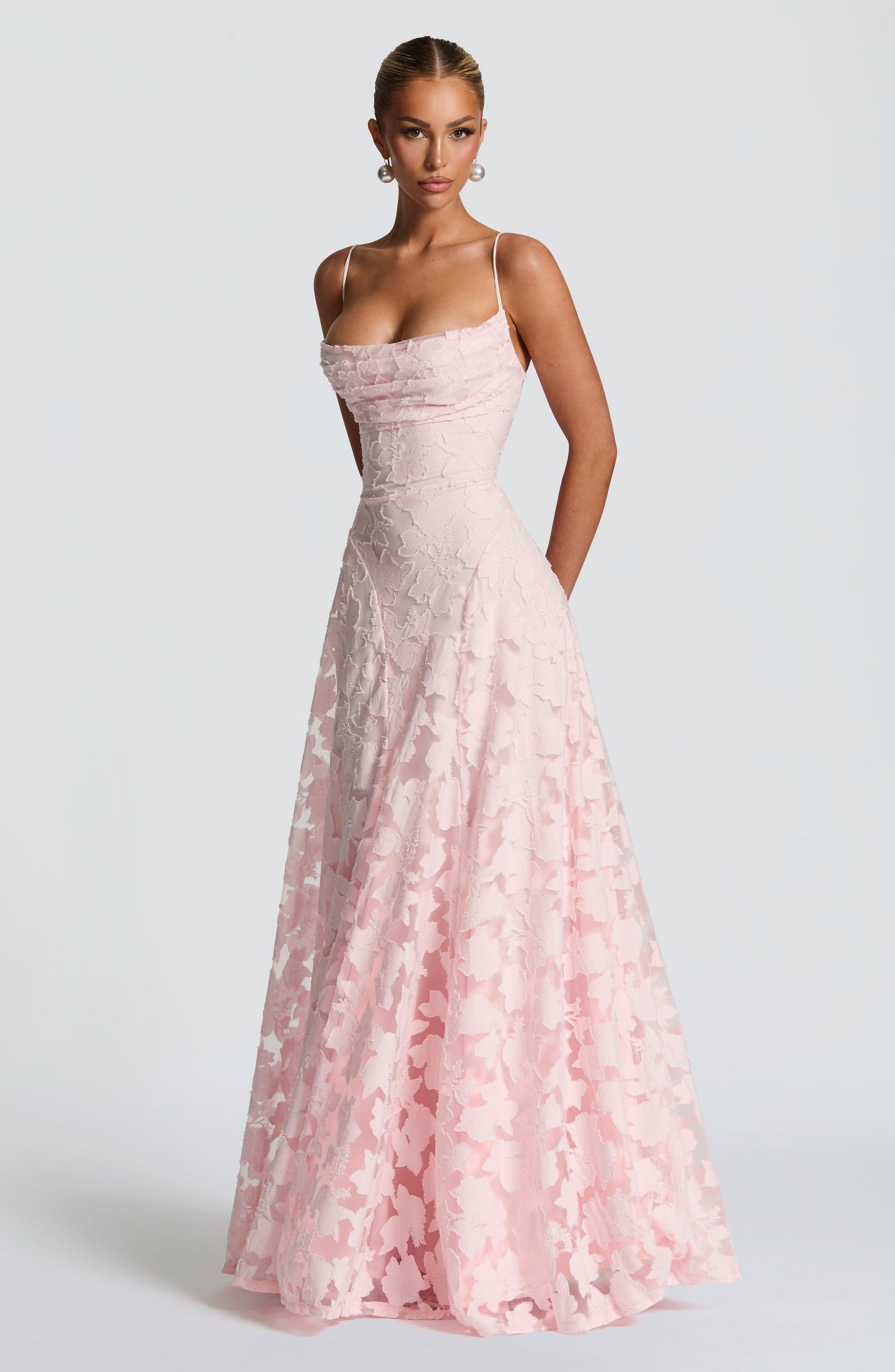 Alona - Abito maxi di Corsetto in pizzo Elegante