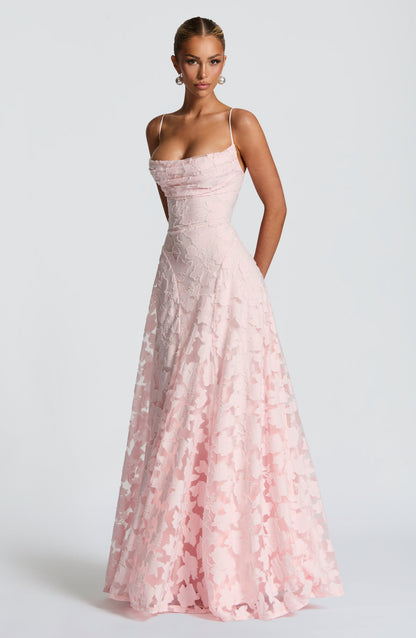 Alona - Abito maxi di Corsetto in pizzo Elegante