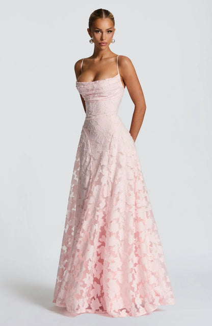 Lucina | Abito maxi di Eleganza Raffinata