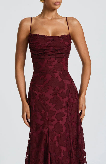 Lucina | Abito maxi di Eleganza Raffinata