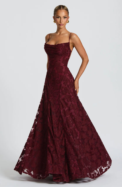 Lucina | Abito maxi di Eleganza Raffinata