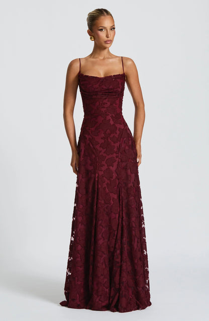 Lucina | Abito maxi di Eleganza Raffinata