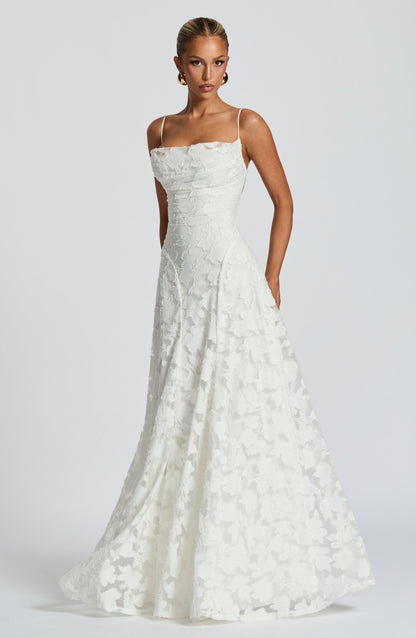 Lucina | Abito maxi di Eleganza Raffinata
