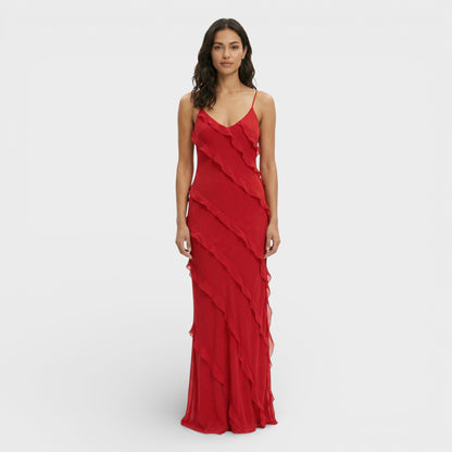 Abito elegante Con Volant donna