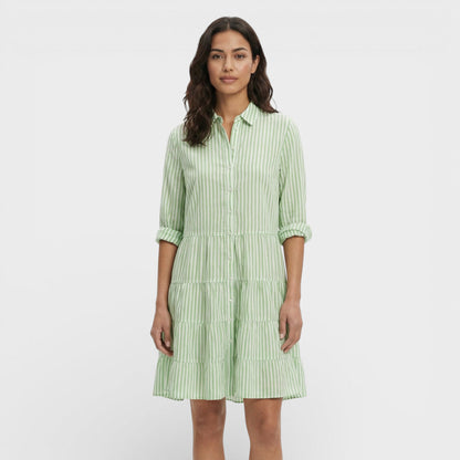 Abito midi Righe donna Fluido