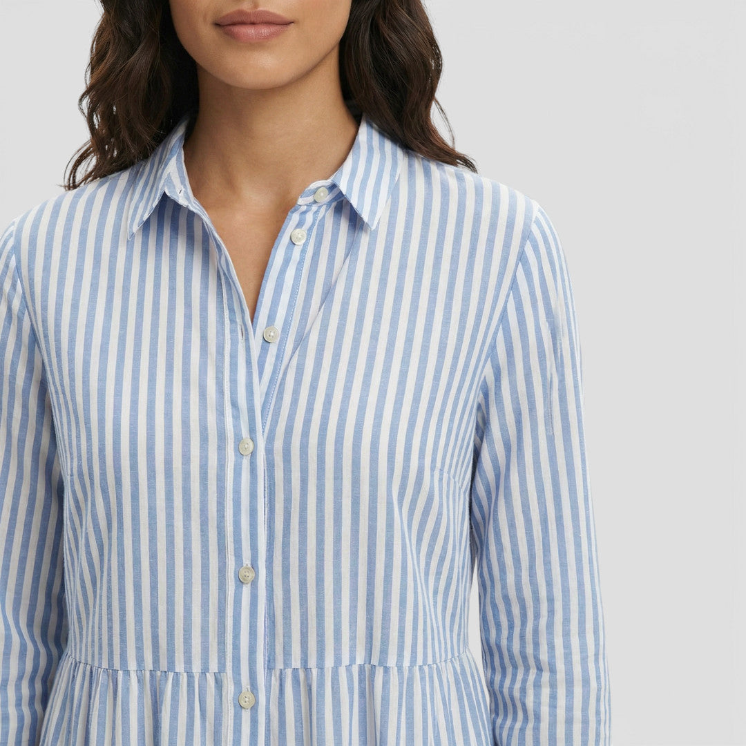 Abito midi Righe donna Fluido