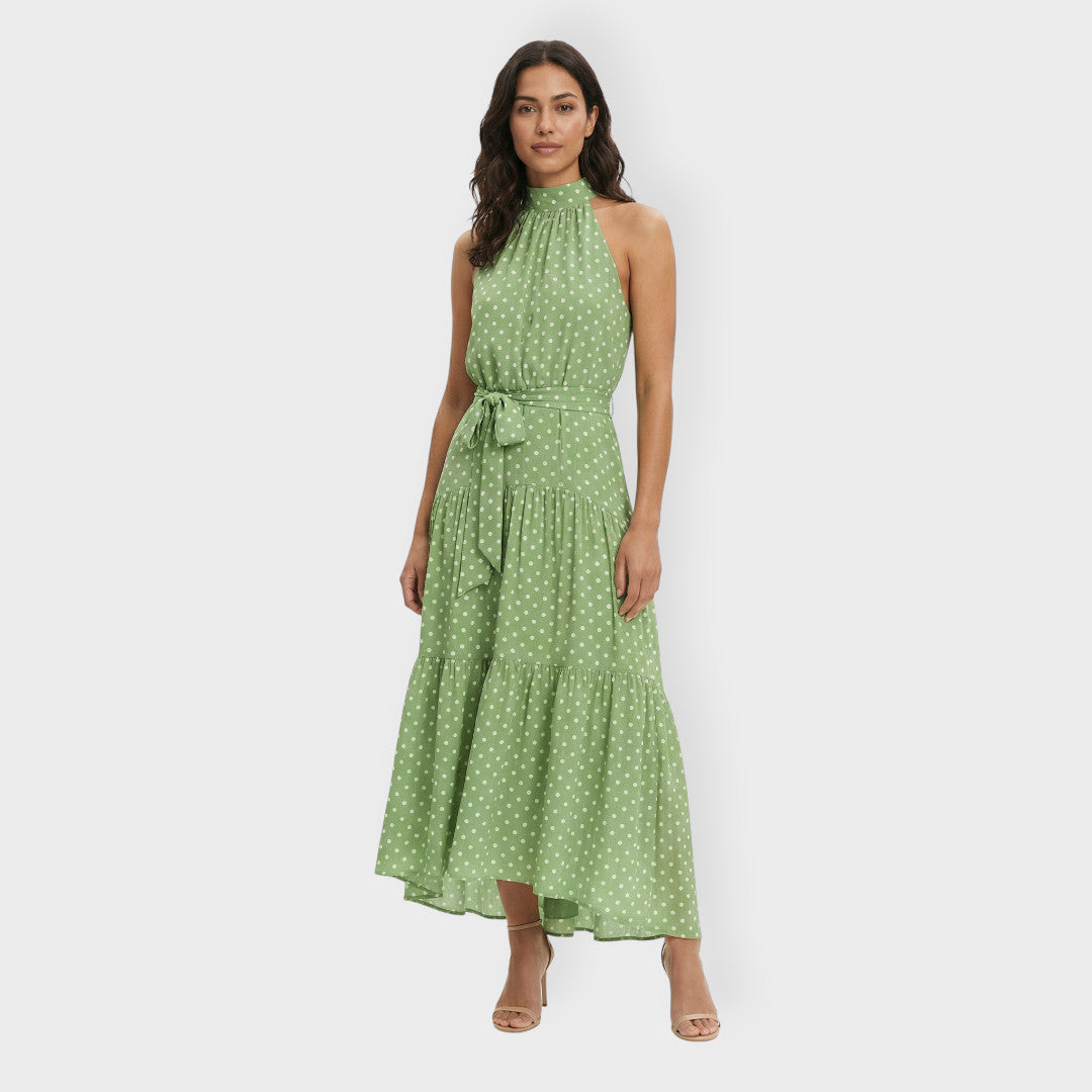 Abito midi donna Pois Lazo
