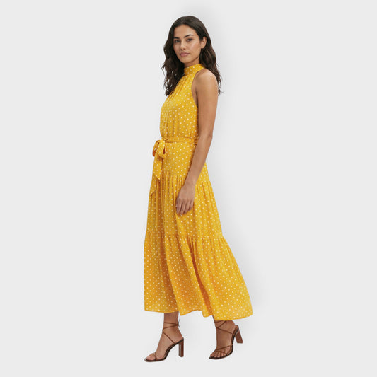 Abito midi donna Pois Lazo