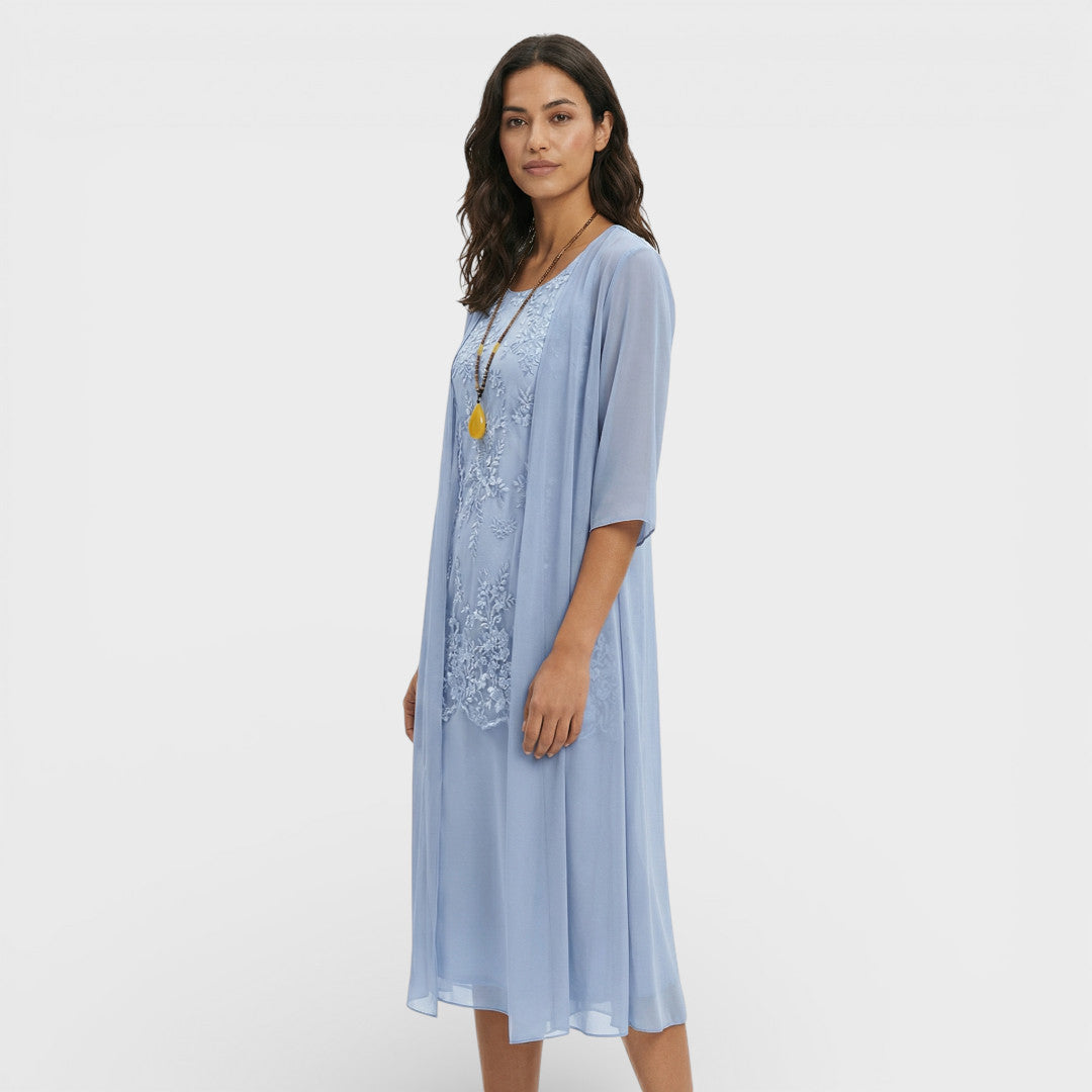 Abito midi Due pezzi Elegante