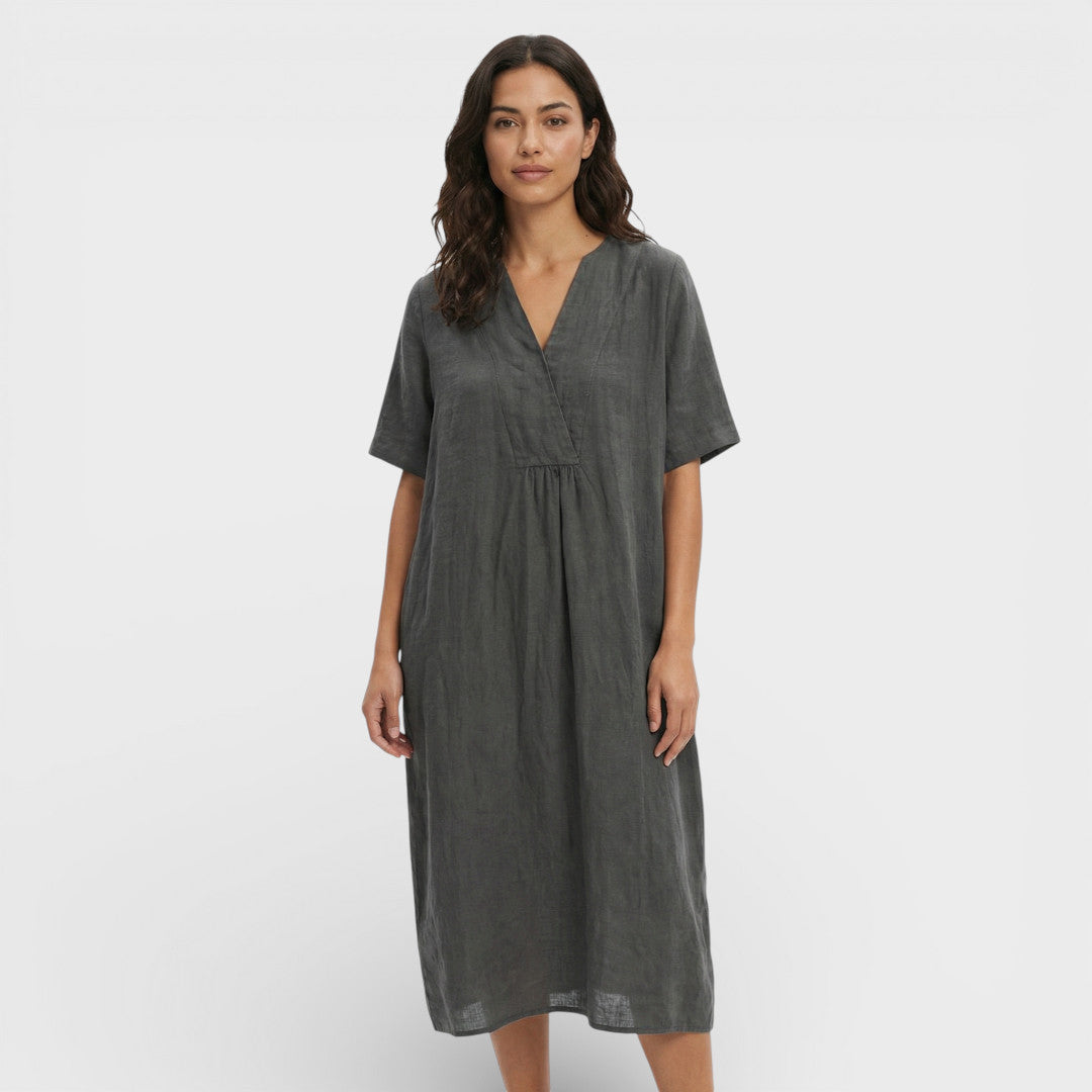 Abito midi Cotone Lino donna