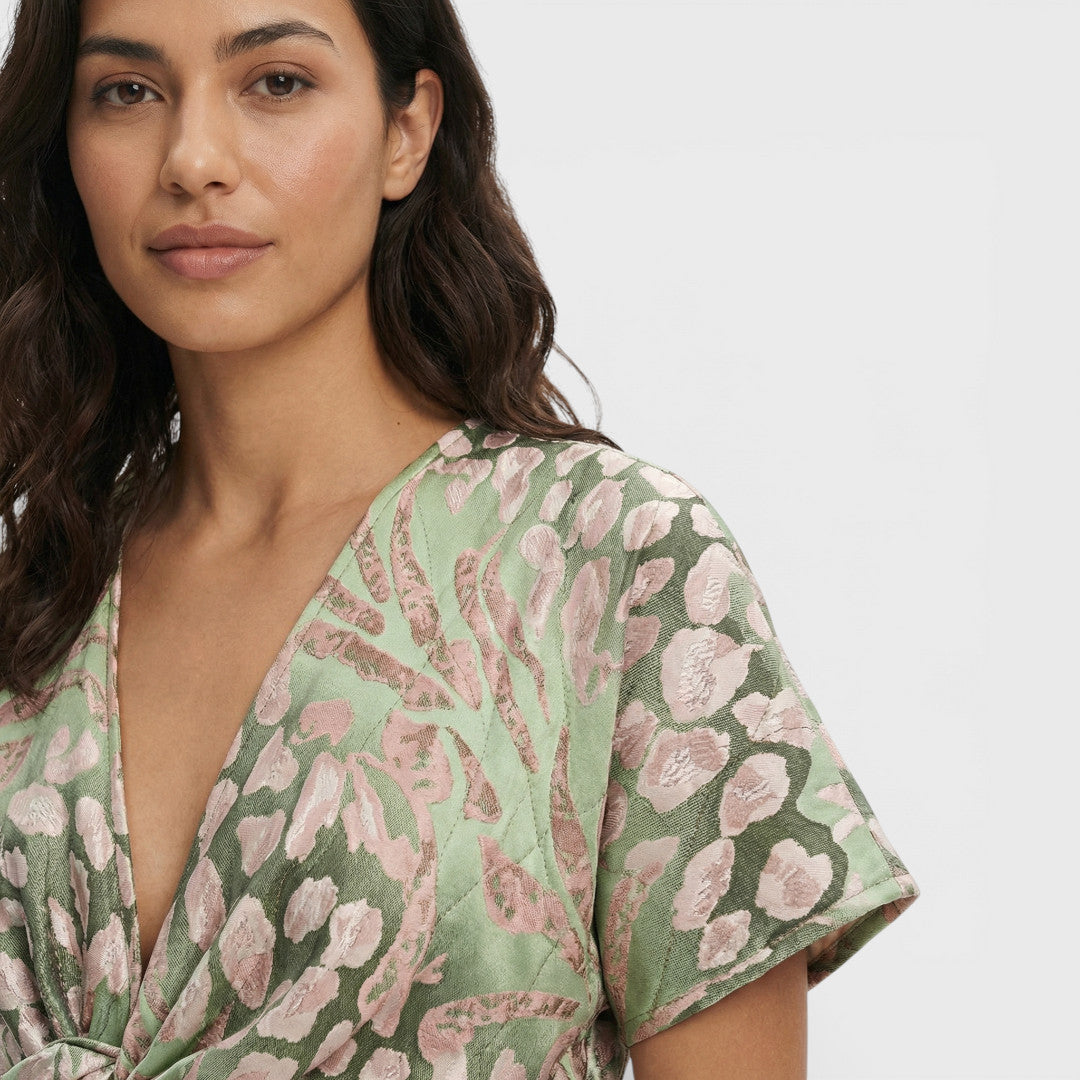 Abito lungo donna Scollo Pico