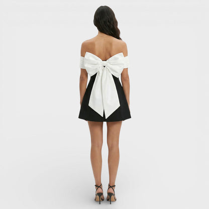 Abito mini Bardot Elegante donna