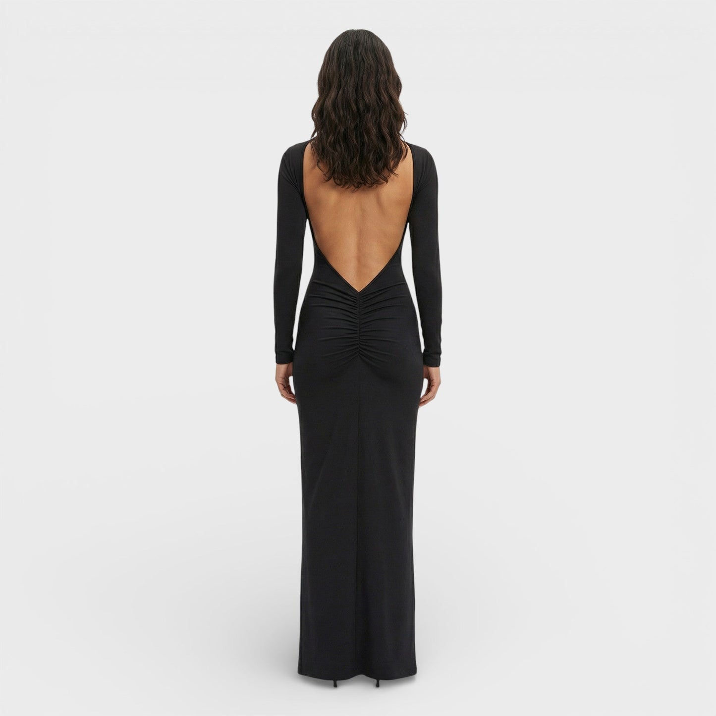 Abito maxi Schiena scoperta Elegante
