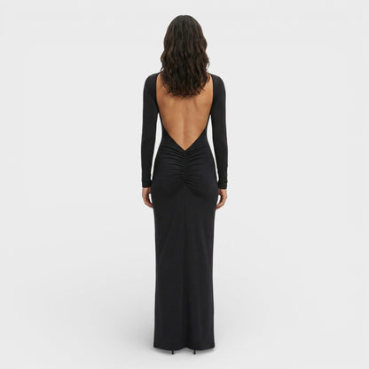 Abito maxi Schiena scoperta Elegante
