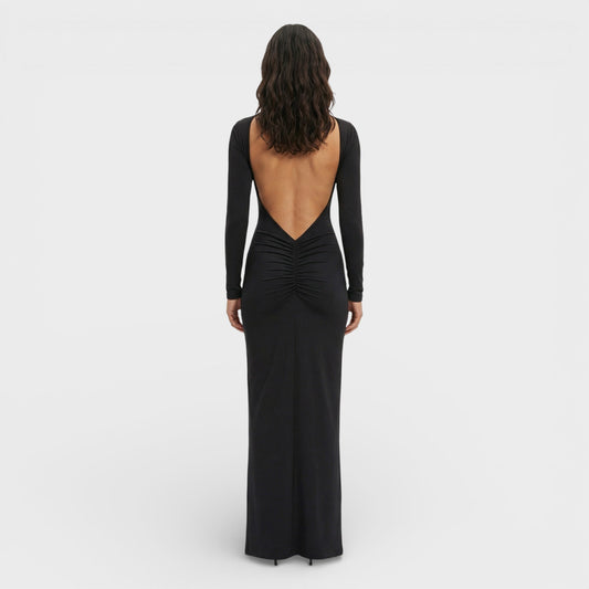 Abito maxi Schiena scoperta Elegante