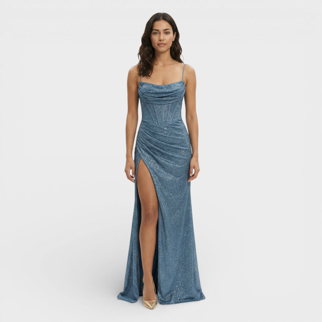 Abito lungo donna Lentejuelas Spacco
