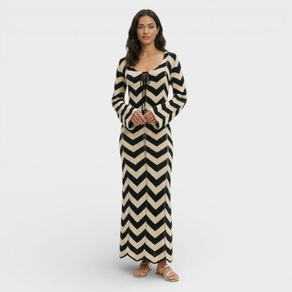 Abito in maglia Elegante donna