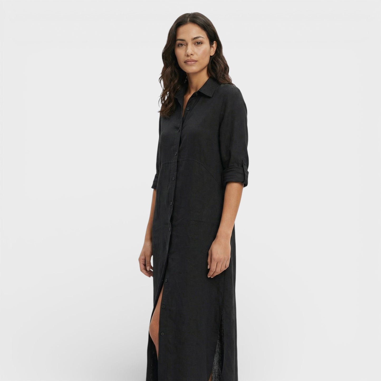 Abito maxi Camisero Ampio donna