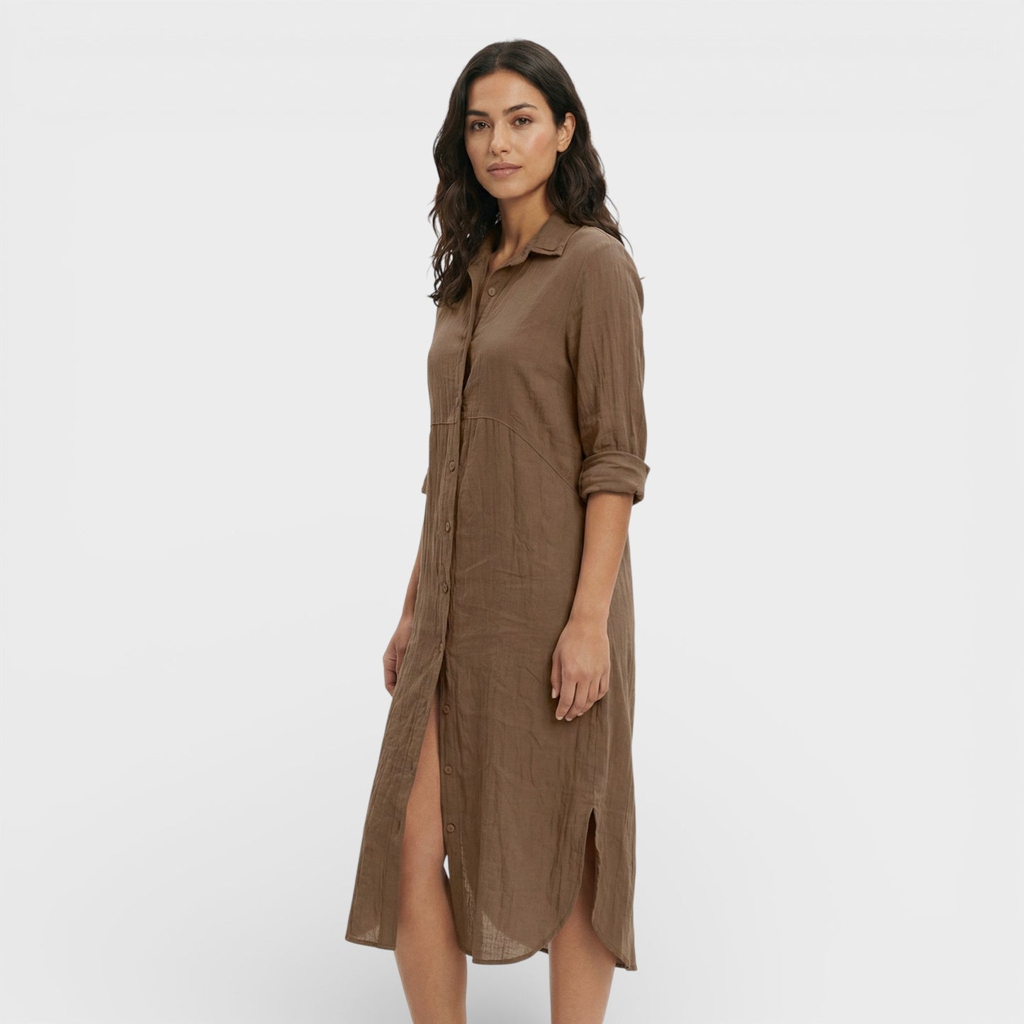 Abito maxi Camisero Ampio donna