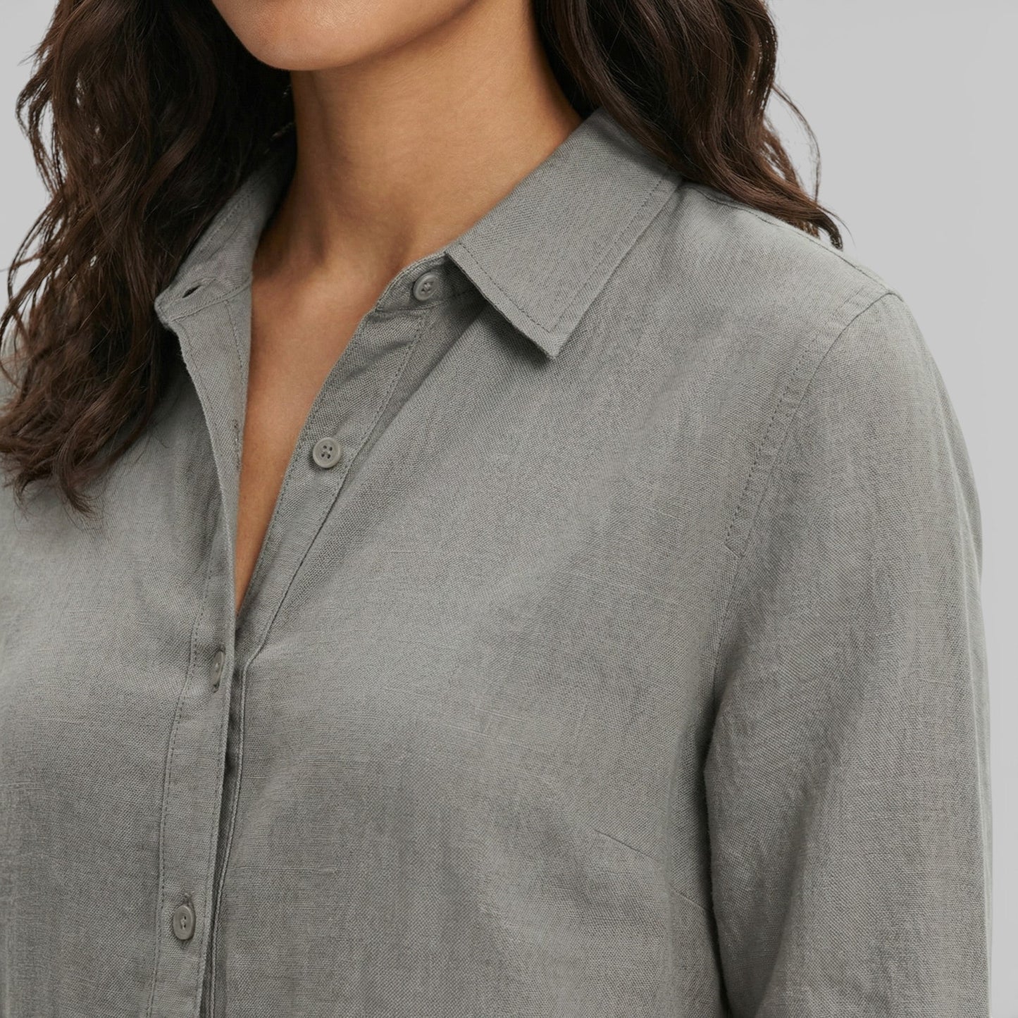Abito maxi Camisero Ampio donna
