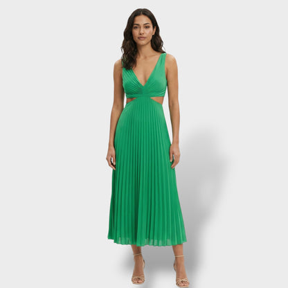 Abito midi Plissettato Elegante donna