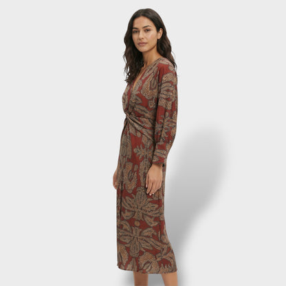 Abito midi Floreale Elegante donna
