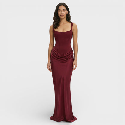 Abito lungo Schiena Scoperta Elegante