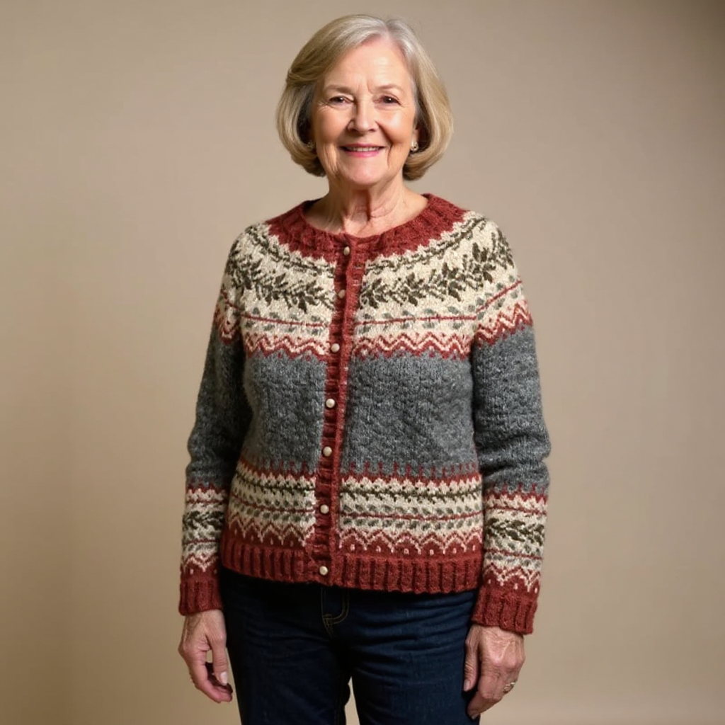 Atasha | Cardigan islandese vintage