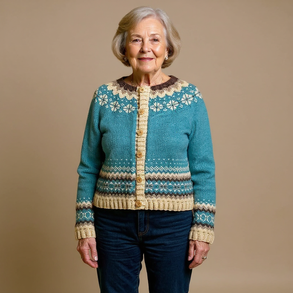 Allaira | Cardigan islandese vintage