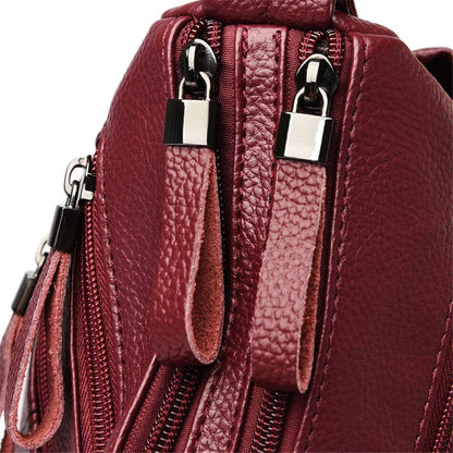 Evangeline | Borsa a Tracolla con Design Multistrato