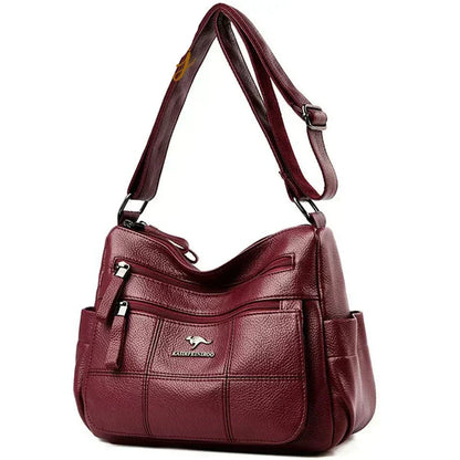 Evangeline | Borsa a Tracolla con Design Multistrato