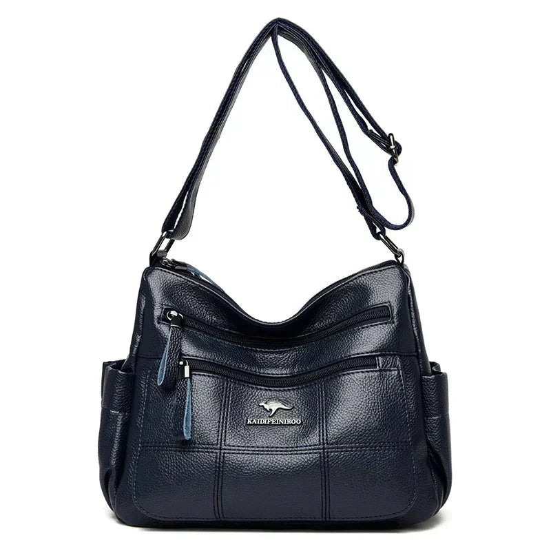 Evangeline | Borsa a Tracolla con Design Multistrato