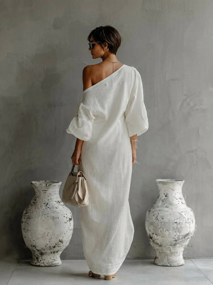 Nelle™ - Elegante Abito maxi