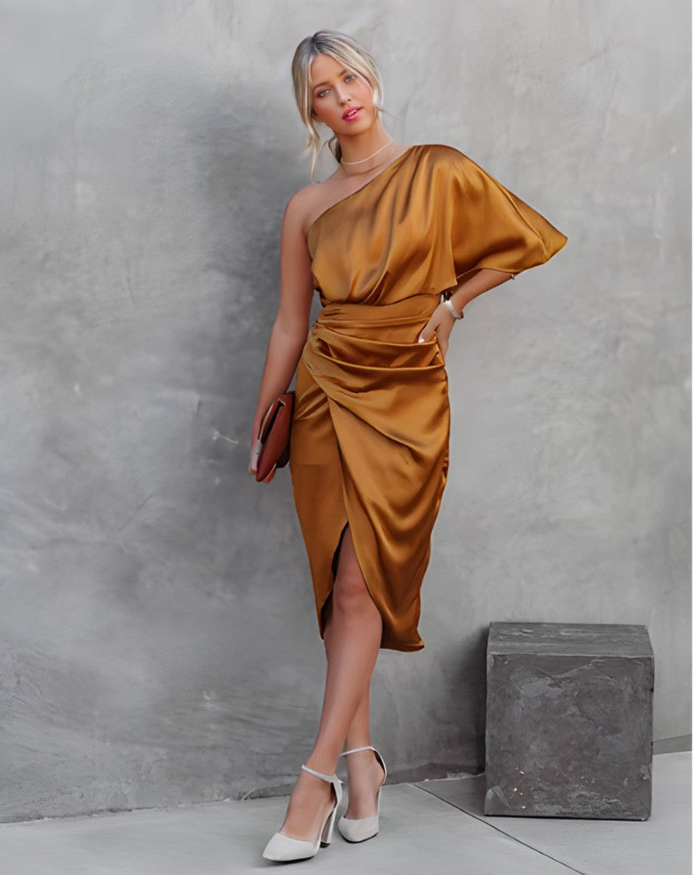 Allegra - Elegante abito di festa di seta