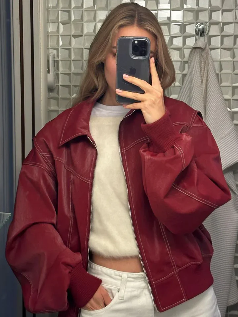 Giacca Oversize di Contraste - Vendita Limitata