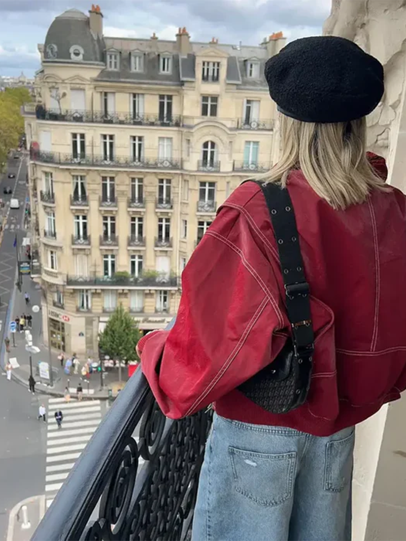 Giacca Oversize di Contraste - Vendita Limitata