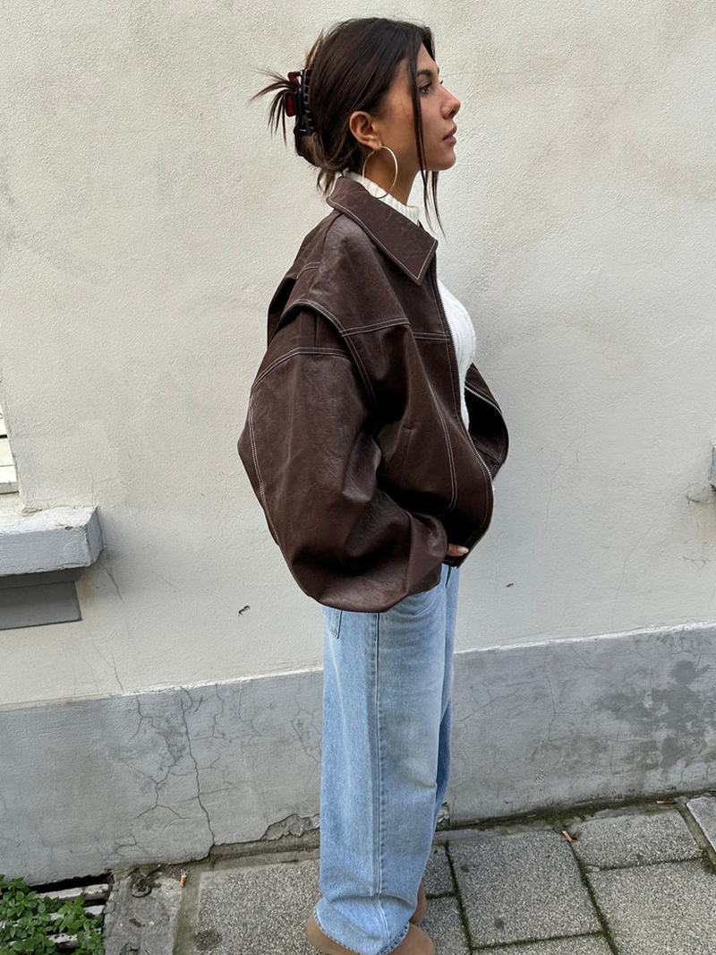 Giacca Oversize di Contraste - Vendita Limitata