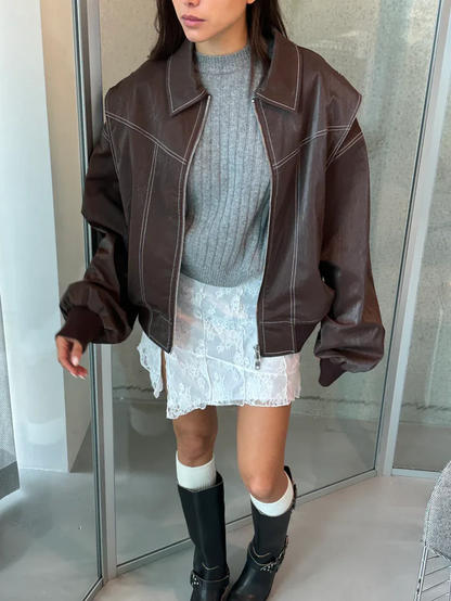 Giacca Oversize di Contraste - Vendita Limitata