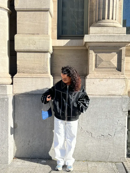 Giacca Oversize di Contraste - Vendita Limitata