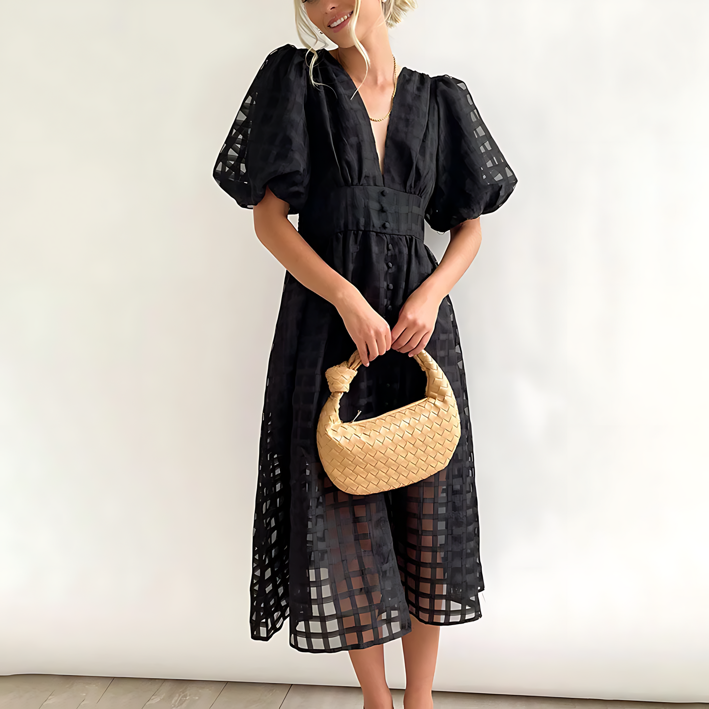 Julia - Abito Midi Elegante di Estate