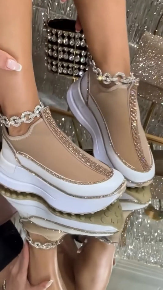 Glittera - Sneakers Brillanti e Raffinate