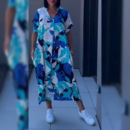 Elena™ – Abito Floreale Elegante