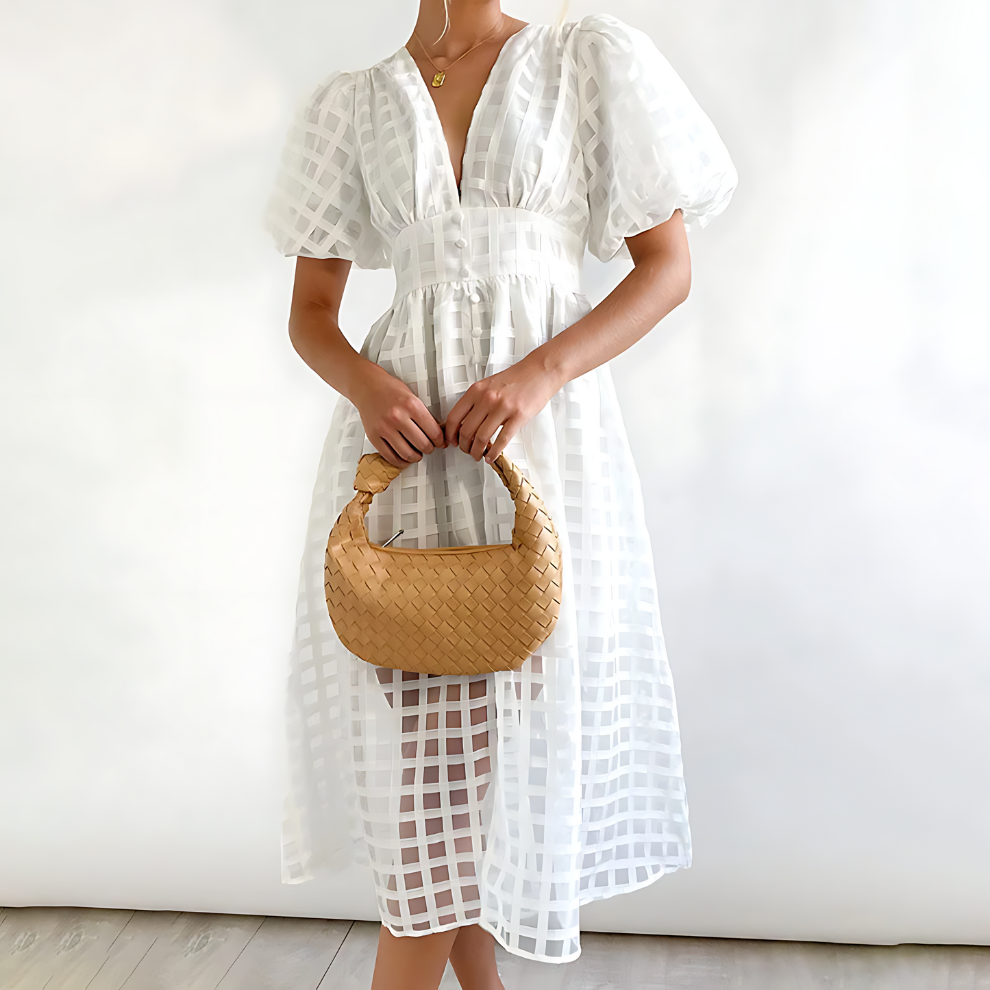 Julia - Abito Midi Elegante di Estate