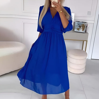 Skylar – Abito di Chiffon Leggero e Sedoso