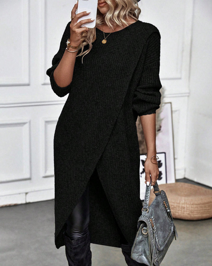 Grace | Abito in maglia di Maglione che Copre l'addome