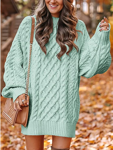 Chloé – Abito di Maglione Trenzado